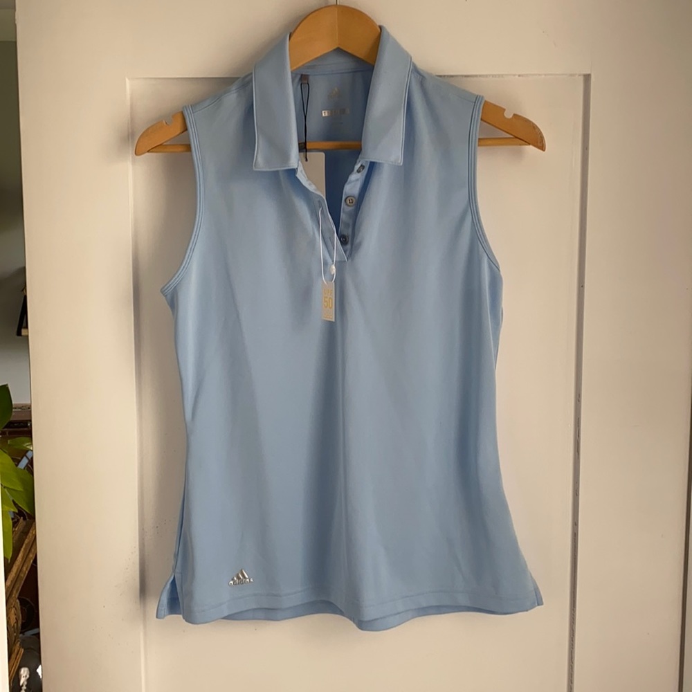 Adidas UPF 50 golf polo